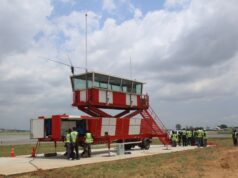 BREAKING: NAMA Deploys Mobile Conn Tower at Lagos Airport