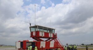 BREAKING: NAMA Deploys Mobile Conn Tower at Lagos Airport
